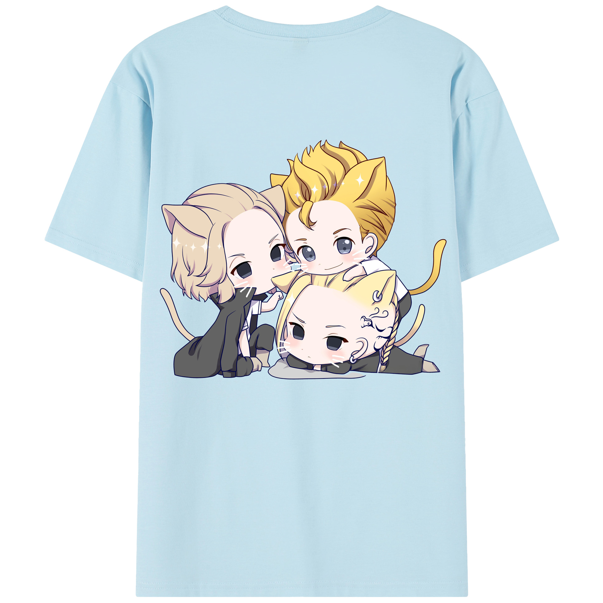 （画像用） 東京リベンジャーズ Tokyo Revengers 綿100％半袖Tシャツ（背面プリント）